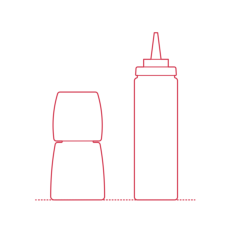 Objects Spice Condiment Containers Laser Cut Svg File, Free Vectors File